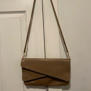 Leather Express Flap Crossbody Bag